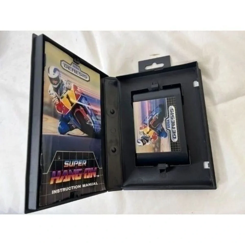 Super Hang-On Sega Genesis -with Original Manual &‎ Cartridge CIB Authentic!